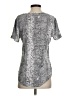 Z Supply Metallic Silver Short Sleeve T-Shirt Size S - photo 2