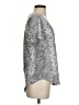 Z Supply Metallic Silver Short Sleeve T-Shirt Size S - photo 4