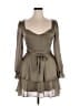 Altar'd State 100% Polyester Tan Cocktail Dress Size L - photo 1