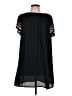Maje Graphic Black Casual Dress Size Lg (3) - photo 1