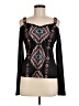 Chicyea Black Long Sleeve Top Size M - photo 1