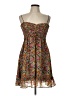 VICI 100% Polyester Paisley Brown Cocktail Dress Size L - photo 1