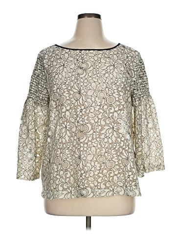 Ann Taylor LOFT 3/4 Sleeve Blouse (view 1)