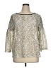 Ann Taylor LOFT Ivory 3/4 Sleeve Blouse Size XL - photo 1