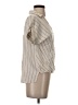 Be Cool Ivory Short Sleeve Blouse Size S - photo 4