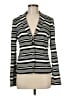 Ann Taylor LOFT Stripes Ivory Blazer Size M - photo 1