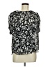 J.Crew 100% Polyester Black Short Sleeve Blouse Size M - photo 1