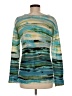 Forte Tie-dye Teal Pullover Sweater Size M - photo 2