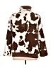 Shein Curve 100% Polyester Animal Print Brown Pullover Sweater Size 0X - photo 2