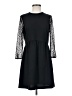 Zara Basic Solid Black Casual Dress Size S - photo 1