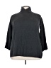 Dakini Gray Turtleneck Sweater Size 3X - photo 1