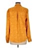 Candie's Animal Print Gold Long Sleeve Blouse Size M - photo 2