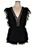 Peixoto 100% Viscose Rayon Black Romper Size XL - photo 1