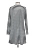 Unbranded Stripes Gray Casual Dress Size S - photo 2