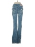 True Religion Hearts Blue Jeans Size 25 waist - photo 2