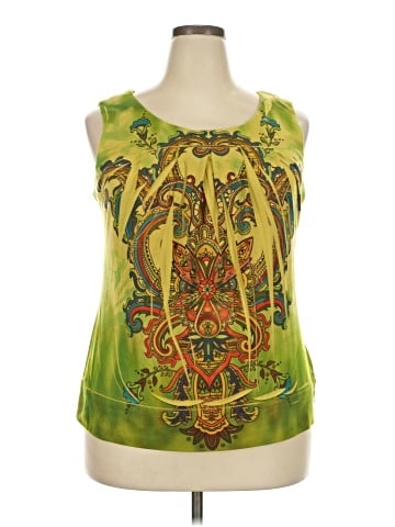 Deluxe by LA Blues Sleeveless Blouse (view 1)