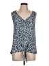 Fortune + Ivy 100% Polyester Blue Tank Top Size L - photo 1