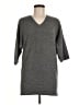 Vince. 100% Cashmere Gray Poncho Size M - photo 1