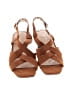 Ann Taylor Brown Sandals Size 8 - photo 2