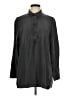 Chico's 100% Tencel Black Gray Long Sleeve Blouse Size Lg (2) - photo 1