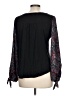 Akemi + Kin Black Long Sleeve Top Size L - photo 2