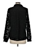 Beacon 100% Polyester Black Long Sleeve Blouse Size M - photo 2