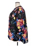 Violet & Claire Floral Black 3/4 Sleeve Blouse Size 2X - photo 5
