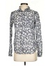 J.Crew Paisley Blue Long Sleeve Blouse Size XS - photo 1