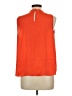 J by Joie 100% Polyester Orange Sleeveless Blouse Size L - photo 2