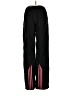 Adidas 100% Polyester Solid Black Track Pants Size S - photo 2