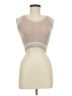Moon & Madison Tan Sweater Vest Size M - photo 1