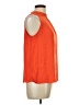 J by Joie 100% Polyester Orange Sleeveless Blouse Size L - photo 4