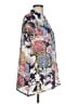 Assorted Brands Floral Gray Short Sleeve Blouse Size L - photo 4