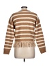 Dreamers By Debut Stripes Tan Pullover Sweater Size L - photo 2