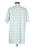 Shein Stripes Teal Short Sleeve T-Shirt Size XS - photo 2