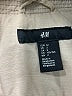 H&M 100% Cotton Solid Tan Jacket Size 2 - photo 6