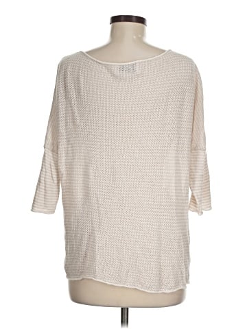 Allude 3/4 Sleeve Top (view 2)