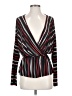 White Birch Black Long Sleeve Blouse Size S - photo 1