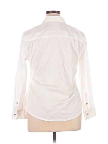 New York & Company Long Sleeve Button-Down Shirt (view 2)