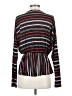 White Birch Black Long Sleeve Blouse Size S - photo 2