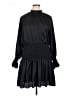Scoop Solid Black Casual Dress Size XL - photo 1