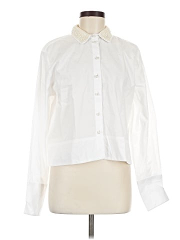 J.Crew Collection Long Sleeve Blouse (view 1)