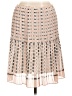 Max Studio 100% Polyester Print Tan Casual Skirt Size L - photo 1
