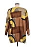 Chico's 100% Polyester Brown Cardigan Size Med (1) - photo 2