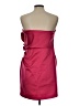 A.L.C. 100% Polyester Red Burgundy Cocktail Dress Size 10 - photo 2