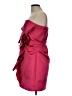 A.L.C. 100% Polyester Red Burgundy Cocktail Dress Size 10 - photo 5