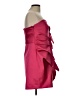 A.L.C. 100% Polyester Red Burgundy Cocktail Dress Size 10 - photo 4