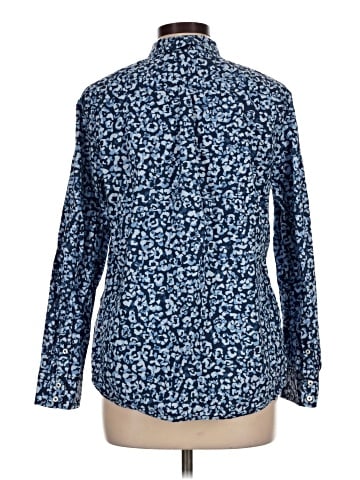 Talbots Long Sleeve Button-Down Shirt (view 2)
