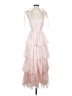 Lulus 100% Polyester Pink Cocktail Dress Size XS - photo 1