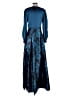 Sachin + Babi 100% Polyester Blue Cocktail Dress Size 4 - photo 2